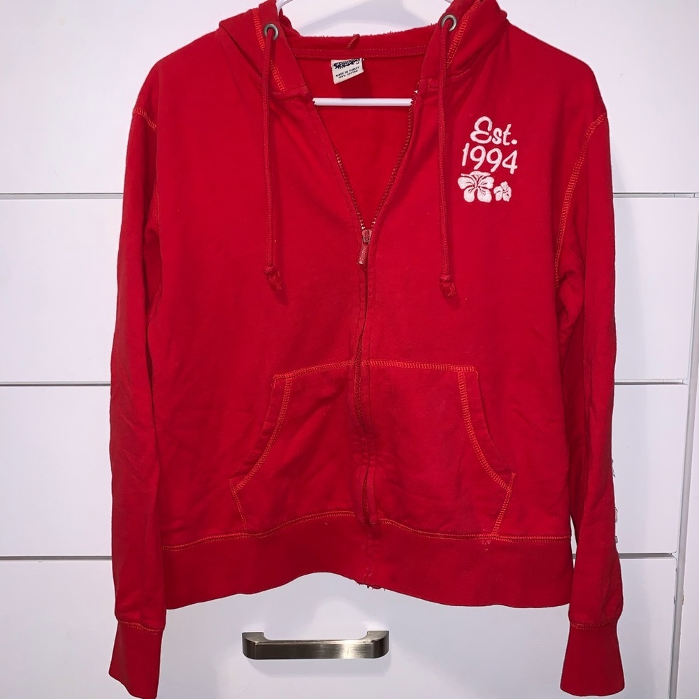 Vintage rainforest cafe zip up sweatshirt Y2K